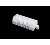 Plastic table, traffic separator