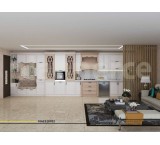 طراحی سه بعدی کابینت آشپزخانه+ارائه ابعاد و تغییرات رایگان