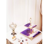 شیرینی خوری دو طبقه رزینی