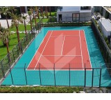 ساخت زمین تنیس هارد کورت اکریلیک