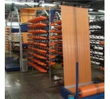 Production and distribution of sacks in rolls or bags