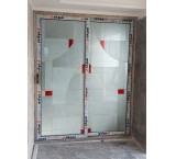 Starvin Tabriz sliding glass rail door