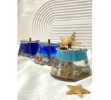 شمع خمره ای طرح دریا