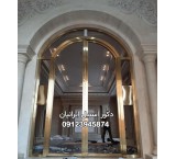 Construction and coating of halal and single-leaf double-leaf steel door, shop door, lobby, parking lot entrance door with steel sheet