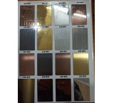 اجرای تمامی استیل کاری ها ، ویترین استیل درب زواره دور شیشه قرنیز قاب استیل