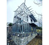 Price of prefabricated villa with LSF structure