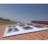 نورگیر حبابی - نورگیر سقفی