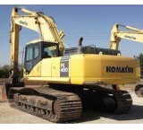 Sale of Komatsu and Caterpillar PC 400 Excavators