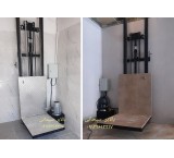 Constructing a fixed hydraulic lift shop and shop