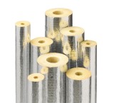 Tubular rock wool with aluminum coating - directly from the manufacturer