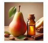 Powdered and liquid pear essential oil of German and French brands