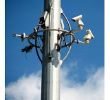 Construction of telecommunications mast, electricity mast, mesh mast
