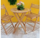 Kaveh 2 -person folding table and chair