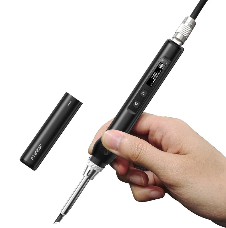 هویه FNIRSI HS-01 پک کامل هویه 96 وات با دو ورودی برق PD و DC)