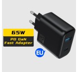 شارژر 65W دو پورت USB-C (PD) و USB-A (QC)