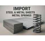 Import of Steel and Metal Sheets