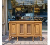 میزکنسول خودرنگ حصیری آهویی