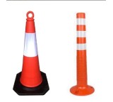 انواع موانع ترافیکی, کله قندی ترافیکی, استوانه ترافیکی