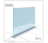 نرده شیشه ای توکار یا هندریل شیشه ای دفنی