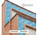 نمای مشبک بتنی جی آر سی