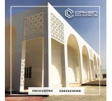 قطعه مشبک بتنی نما