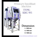 دستگاه سند بلاست کابینتی