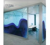 پارتیشن شیشه ای مات و تیره رنگ