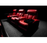 Home Theater with Fully Electric Smart Recliners Deluxe Model