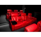 سینمای خانگی با صندلی‌های هوشمند تمام‌برقی مدل دلوکس