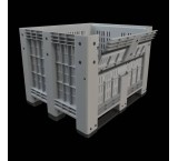 باکس پالت پلاستیکی تاشو ( بغل باز شو )