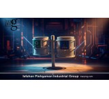 سطل زباله دو قلو خشک و تر رنگ استاتیک