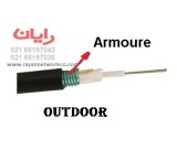 کابل فیبر نوری 12 کور مالتی مود OM3 نگزنس N165.185 یا N165.UCPE12B