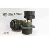 کانکتور پیچی17 پین تابلویی فلنچ دارسایز20