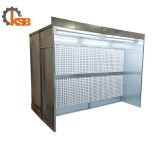 کابین آبشار رنگ مایع