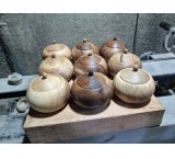 قندان چوب گردو (آقای قندان خندان)