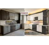 Kitchen Cabinet Repair and Repainting, Bedroom Set, and Entrance Door.