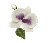 Orchid Felt Brooch Design 3 by Horflat