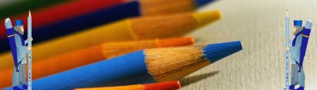 تراش -خودکار-مداد مشکی و رنگی
