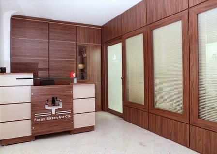 طراحی و اجرای پارتیشن های دو جداره ام دی اف (MDF)و تک جداره آلومینیومی