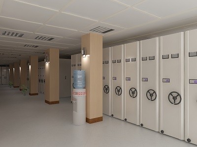 سیستم بایگانی ریلی اتوماتیک