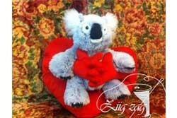 Cushion, heart, hand,