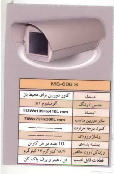 دوربین حرفه ای مداربسته