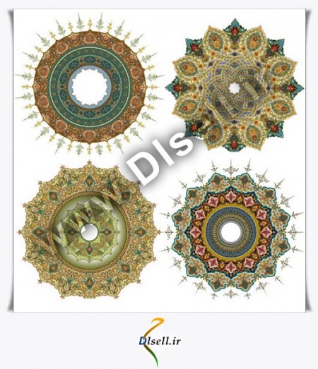 مجموعه عظیم وکتورهای اسلیمی و گرافیکی