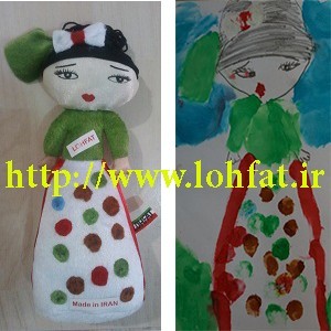 Build the toys from the painting