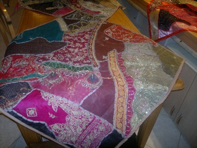 رومیزی چهل تکه