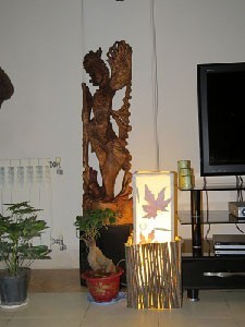 آباژور چوبی