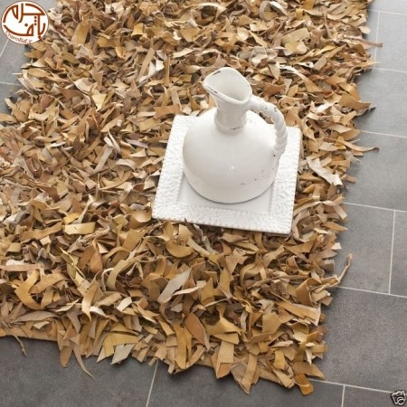 Carpet and mat leather