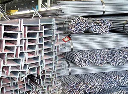 Steel beam and angle bars as per the standard