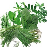 Dehydrated vegetables ready for consumption