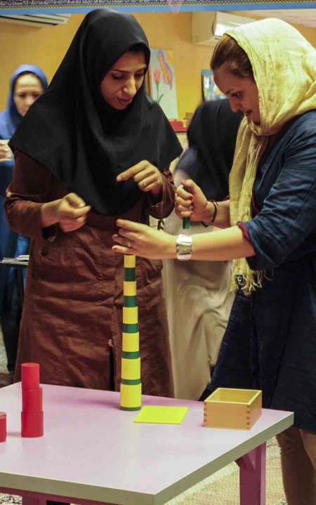 هفدهمین دوره داخلی آموزش مربی گری مونته سوری